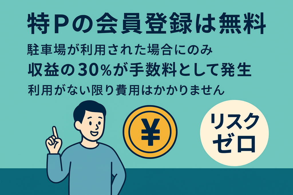 特Pの会員登録は本当に無料？費用が発生するタイミング