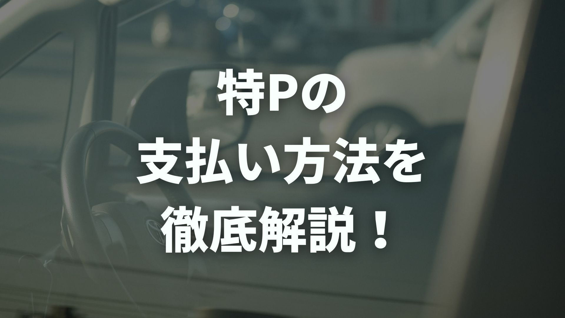 特P（とくぴー）の支払い方法を徹底解説！クレジットカードやPayPay払いのポイントも紹介！