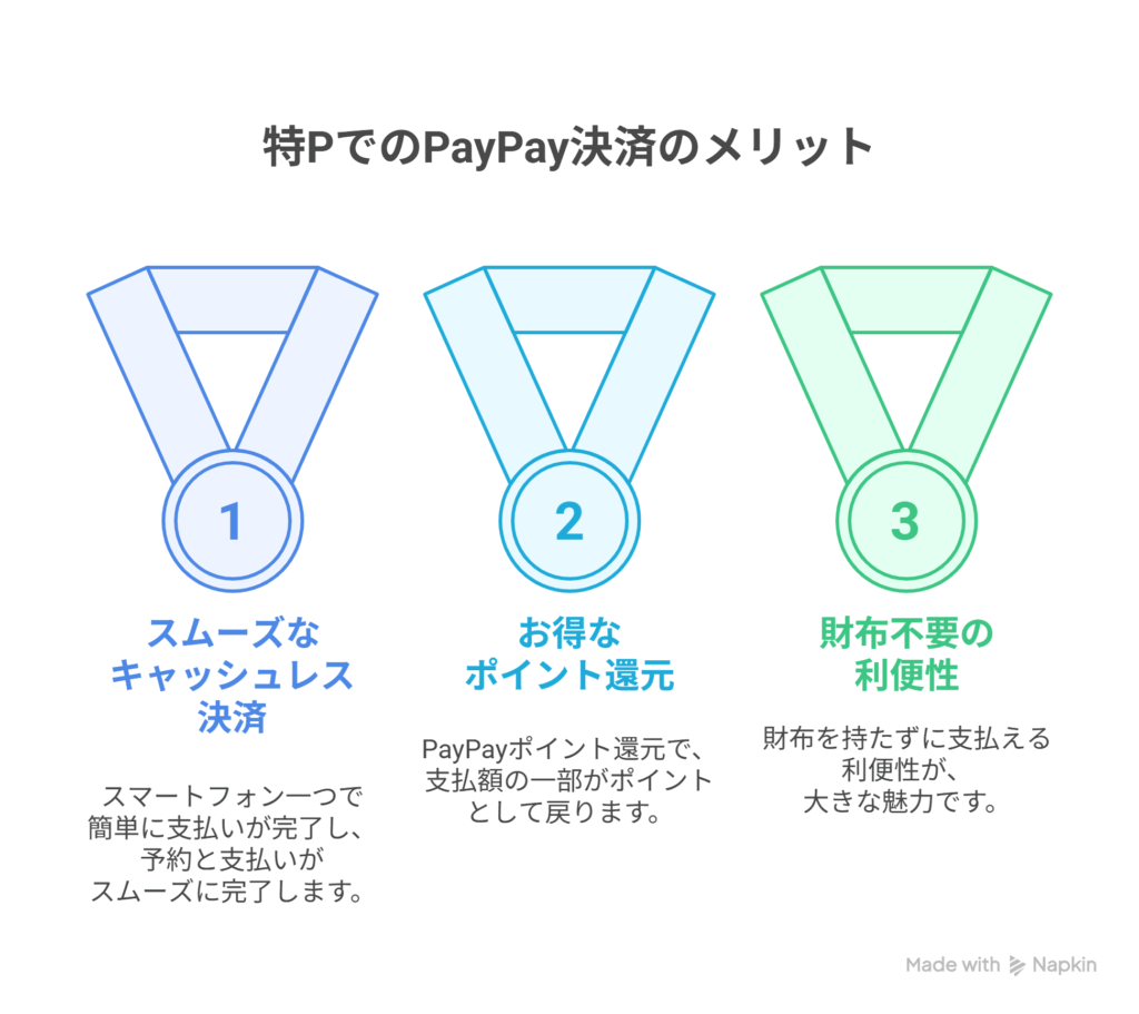 特P（とくぴー）でPayPay決済を利用するメリットは？